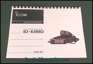 ICOM ID-E880 Instruction Manual - Click Image to Close